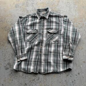 Vintage Five Brother Plaid Cotton Flannel